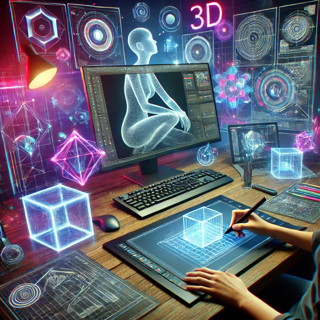 2D 3D Designing img